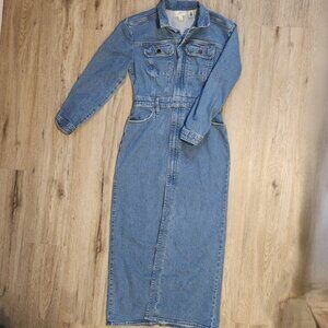 Long Sleeve Denim Maxi Dress - Universal Thread
